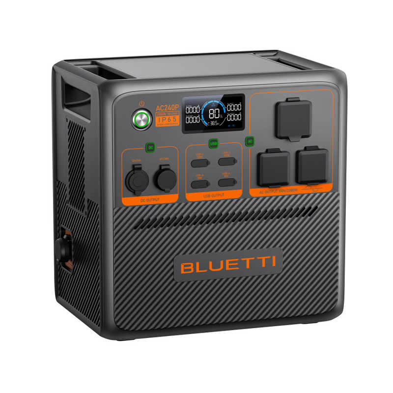 ブルーティ BLUETTI ポータブル電源 1843Wh 2000W 防水防塵モデル AC240P
