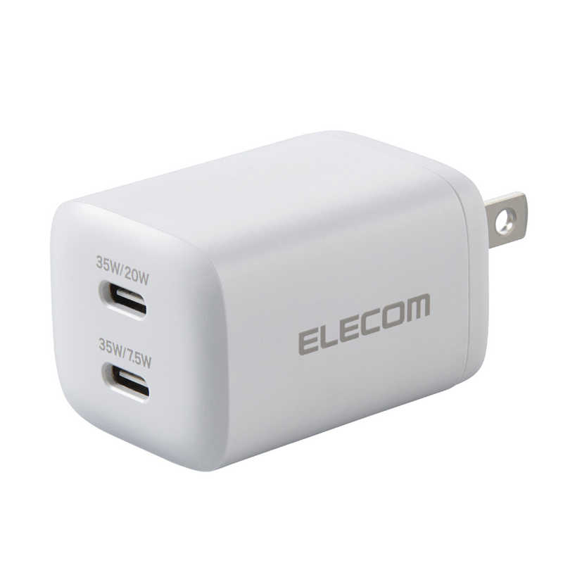 エレコム ELECOM USB Power Delivery 35W AC充電器 MPA-ACCP9335WH