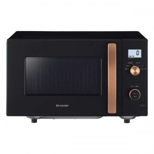 シャープ SHARP 単機能レンジ フラットタイプ 横開き 17L ブラック RE-TS174-B