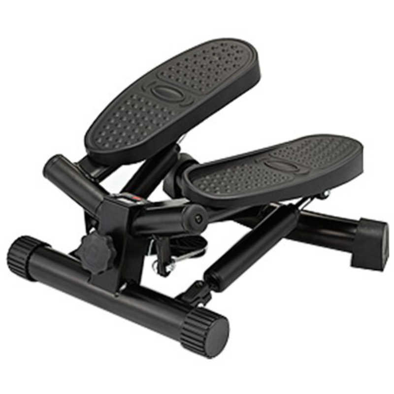 ショップジャパン Shop Japan 健康ステッパー ナイスデイ プレミアム 八の字ステップ 油圧シリンダー ブラック NICE02KD