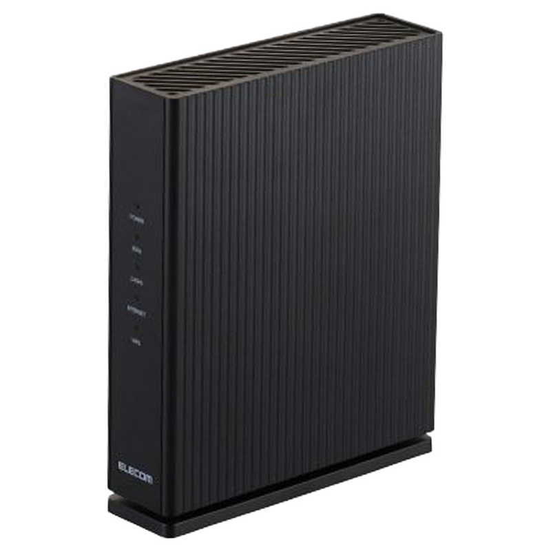 エレコム ELECOM 無線LANルーター Wi-Fi 6 1201+574Mbps ブラック WRC-X1800GS2-B