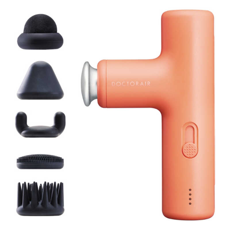 ドクターエア DOCTOR AIR エクサガン LUXE コーラルオレンジ REG12-CO