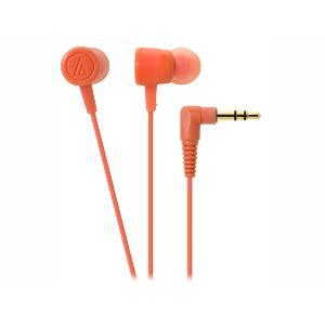 【SALE】【在庫限り】audio-technica カナル型インナーイヤーヘッドホン オレンジ ATH-CKL220OR オーディオテクニカ