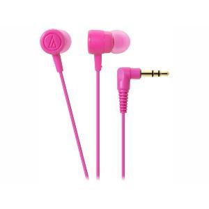 【SALE】【在庫限り】audio-technica カナル型インナーイヤーヘッドホン ピンク ATH-CKL220PK オーディオテクニカ