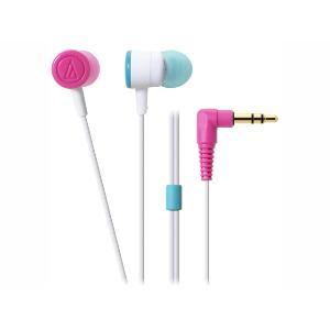 【SALE】audio-technica カナル型インナーイヤーヘッドホン ホワイトクレイジー ATH-CKL220WCZ オーディオテクニカ