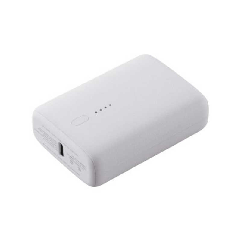 エレコム ELECOM コンパクトモバイルバッテリー 10000mAh/30W  しろちゃん DE-C69L-10000WF