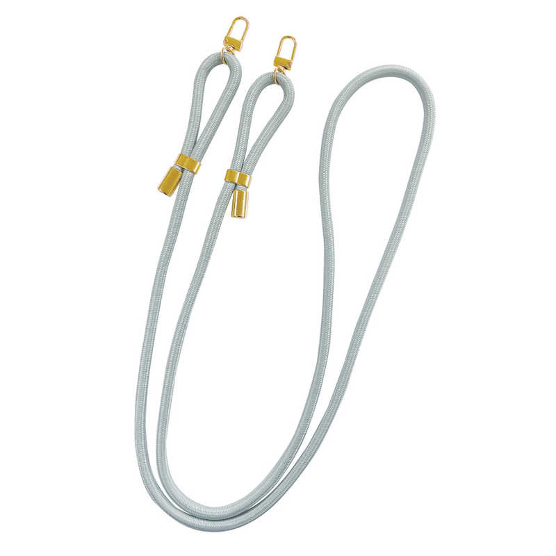 サンクレスト SUNCREST ショルダーストラップ8mm ライトグレー iSB-ST60