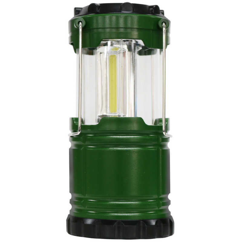 トレードワン スライド式ハンディランタン 2サイズセット グリーン 30492