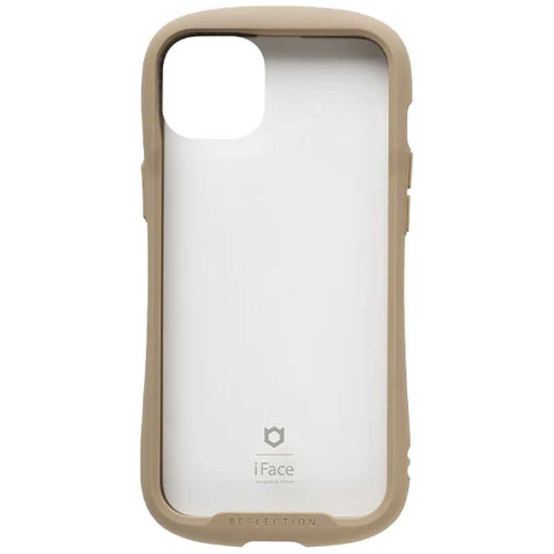 ハミィ HAMEE ［iPhone 15 Plus(6.7インチ)専用］iFace Reflection強化ガラスクリアケース iFace ベージュ 41-959244