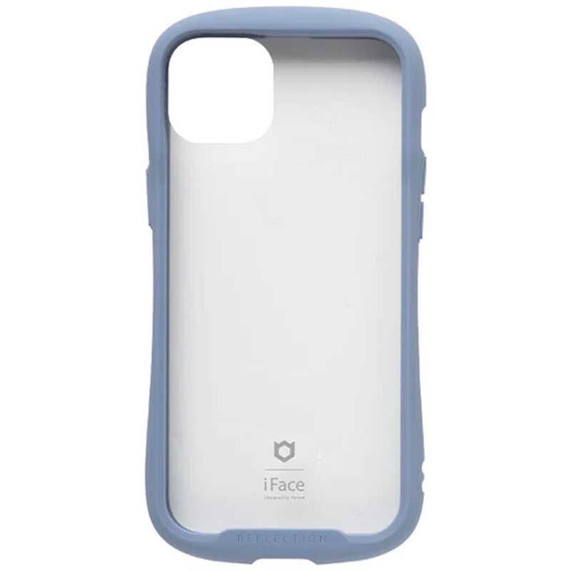 ハミィ HAMEE iPhone 15 Plus用ガラスケース iFace Reflection ペールブルー 41-959251