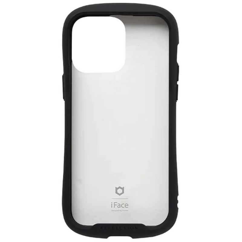 ハミィ HAMEE ［iPhone 15 Pro Max(6.7インチ)専用］iFace Reflection強化ガラスクリアケース iFace ブラック 41-959275
