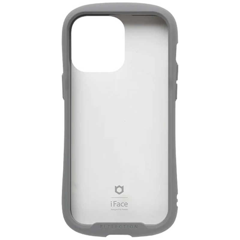 ハミィ HAMEE iPhone 15 Pro Max用ガラスケース iFace Reflection グレー 41-959282