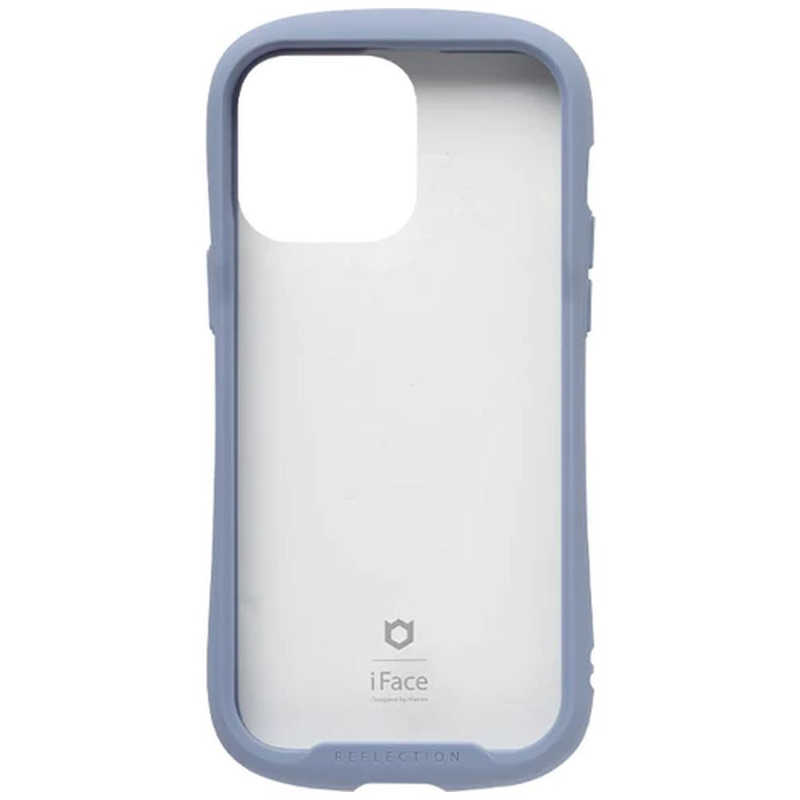 ハミィ HAMEE iPhone 15 Pro Max用ガラスケース iFace Reflection ペールブルー 41-959312