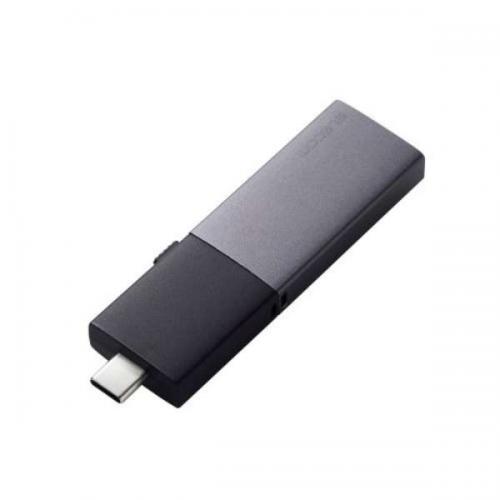 エレコム ELECOM 外付けポータブルSSD 500GB スライド式 USB Type-C/USB-A ブラック ESD-EWC0500GBK