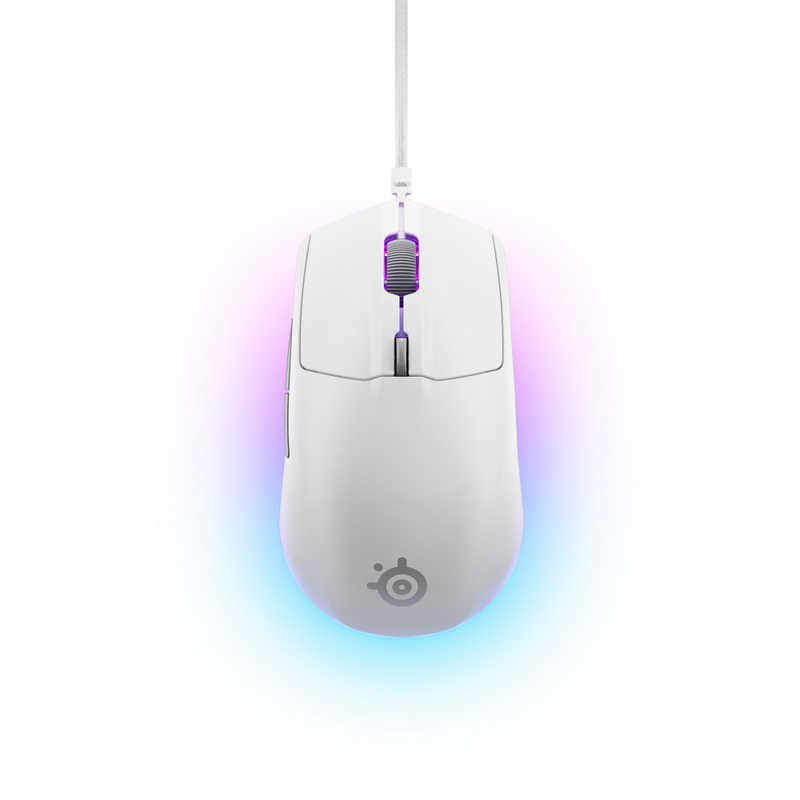 スティールシリーズ SteelSeries Rival 3 Gen 2 ホワイト 62516