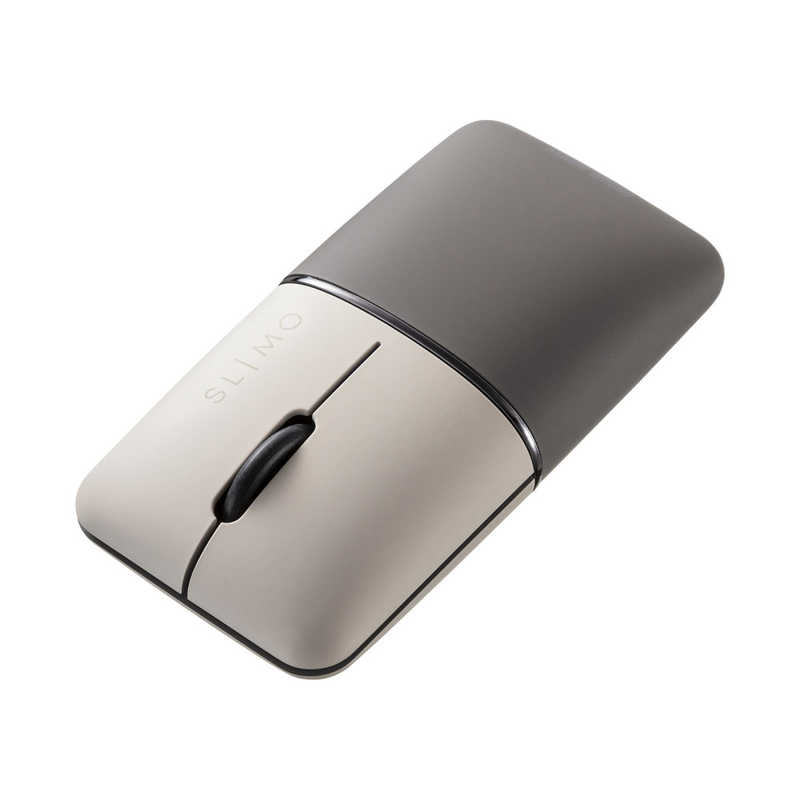 サンワサプライ Sanwa Supply マウス SLIMO 静音 [BlueLED /無線(ワイヤレス) /3ボタン /Bluetooth] ベージュ MA-BBS310BG