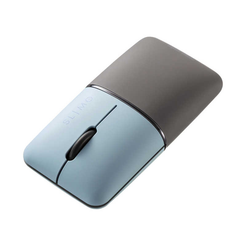 サンワサプライ Sanwa Supply マウス SLIMO 静音 [BlueLED /無線(ワイヤレス) /3ボタン /Bluetooth] ブルー MA-BBS310BL