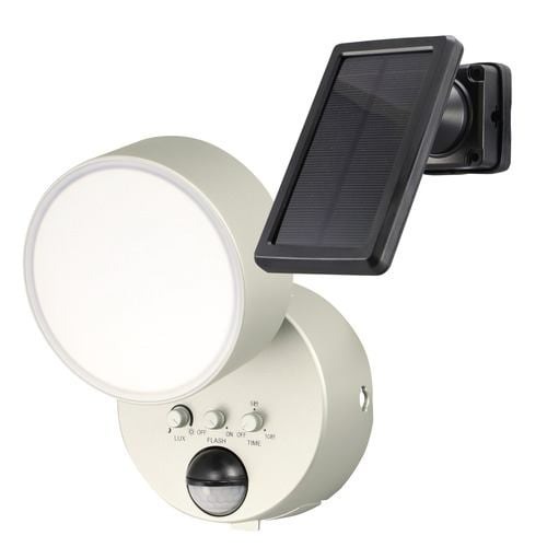 DXアンテナ LEDセンサーライト 1灯式ソーラー式 DSLD05SD1-S