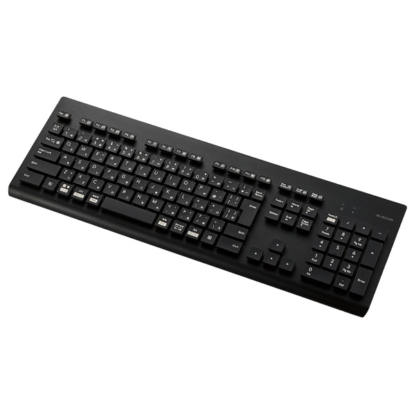エレコム ELECOM 洗える 抗菌 Bluetoothキーボード TK-WS03BMKBK
