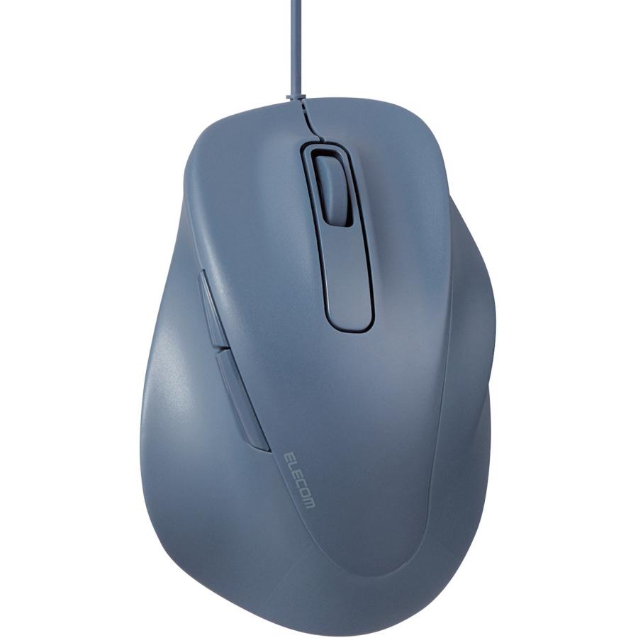 エレコム ELECOM マウス EX-G Lサイズ 抗菌(Chrome/Mac/Windows11対応) ブルー M-XGL30UBSKBU