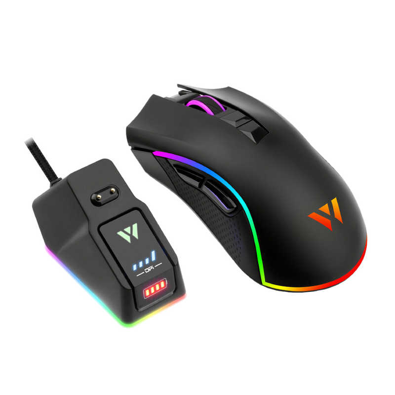 I-CHAIN JAPAN 有線&無線対応ゲーミングマウス WizarD MK21C1