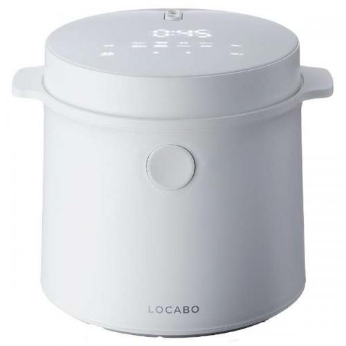 ロカボ LOCABO 糖質カット炊飯器 通常炊飯5合 糖質カット炊飯2合 白 JM-C20E-W
