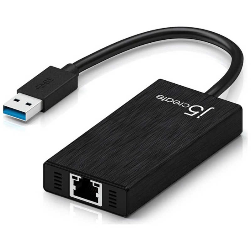 j5 create ギガビットイーサネット&3ポートハブ USB3．0 マルチアダプター JUH470
