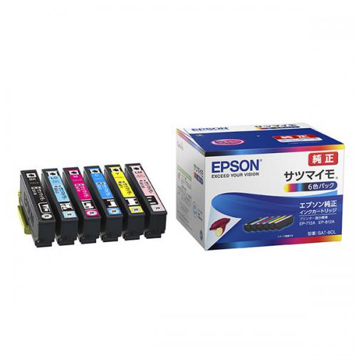 エプソン EPSON 純正インクカートリッジ SAT-6CL サツマイモ 6色パック