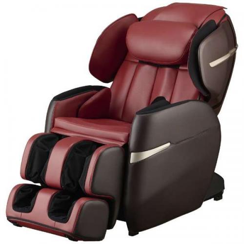 フジ医療器 FUJIIRYOKI マッサージチェア サイバーリラックス レッド×ブラウン AS-R700 RB