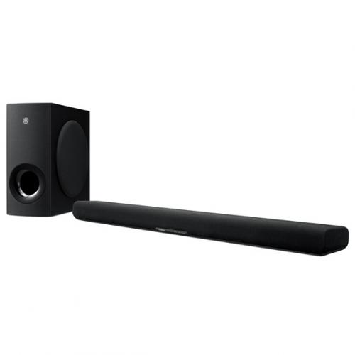 ヤマハ YAMAHA サウンドバー Dolby Atmos対応 ワイヤレスサブウーファー付属 ブラック SR-B40AB