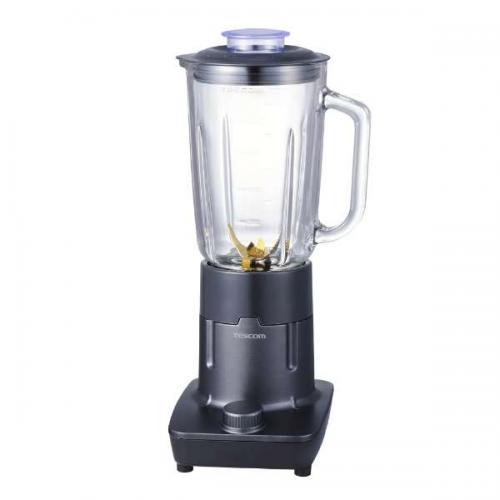 テスコム TESCOM ジュースミキサー 1000ml ガラスボトル ダイヤルスイッチ式 グレー TMX45A-H