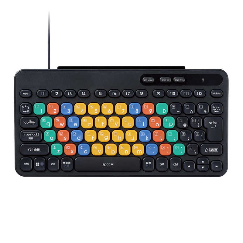 エレコム ELECOM はじめてのキーボード　KEY　PALETTO（有線） TK-FS10UMKBK