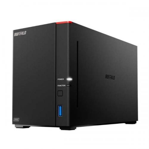バッファロー BUFFALO ネットワークハードディスク NAS LinkStation 16TB 2.5GbE 高速ヘキサコアCPU搭載 LS720D1602