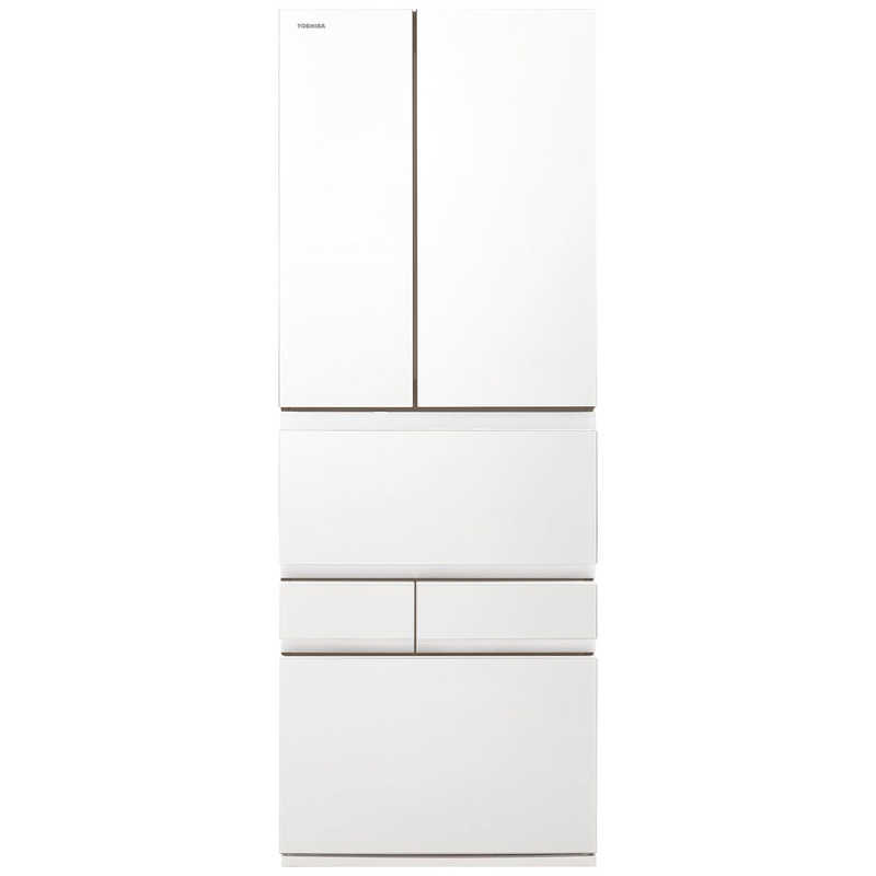 東芝 TOSHIBA 冷蔵庫 643L 6ドア観音開き VEGETA フロストホワイト GR-A640XFS-TW(大型)