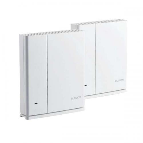 【SALE】【在庫限り】エレコム ELECOM 無線LANルーター親機 メッシュ 親機+中継器セット WMC-DLGST2-W