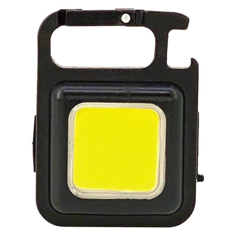 トレードワン TRADE ONE ワークライトミニカラビナ付き ブラック 30736