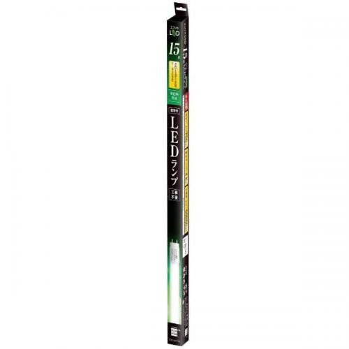 エコリカ ECORICA 直管形LEDランプ 工事不要 グロースタータ式(FL蛍光灯専用)15形 昼白色 ECL-LG15YN