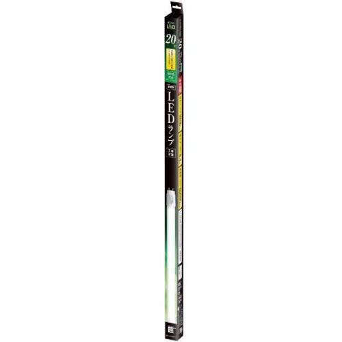 エコリカ ECORICA 直管形LEDランプ 工事不要 グロースタータ式(FL蛍光灯専用)20形 昼白色 ECL-LG20YN