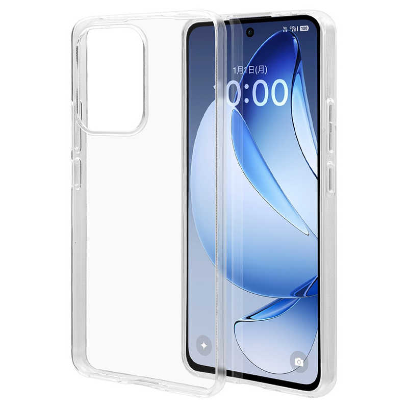 ラスタバナナ RastaBanana OPPO Reno13 A用TPUケース クリア 8834OR13ATPCL