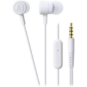 【SALE】ATHCKL220ISWH / オーディオテクニカ / スマートフォン用インナーイヤーヘッドホン