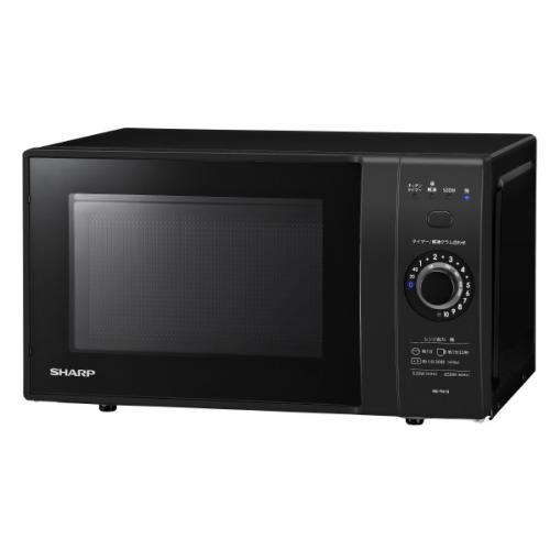 シャープ SHARP 単機能レンジ ターンテーブルタイプ 横開き 18L ブラック RE-TM18-B