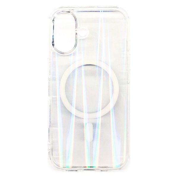 エアージェイ air-j iPhone16 Magsafe対応オーロラクリアケース オーロラ AC-P24-MSO