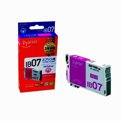 プレジール Plaisir エプソン用互換インク IB07MB 互換 インクカートリッジ BPL-EIB07MB