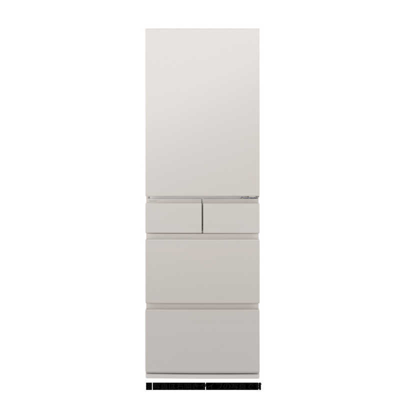 パナソニック Panasonic 5ドア 冷凍冷蔵庫 左開き マットライトベージュ NR-E41RY3L-C