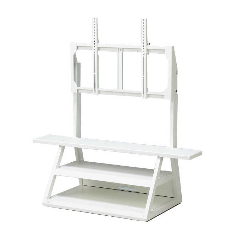 ナカムラ テレビスタンド［32～65型対応 /キャスター付き自立タイプ /M1 CASTER /サテンホワイト］EQUALS WALL WLTVW5111