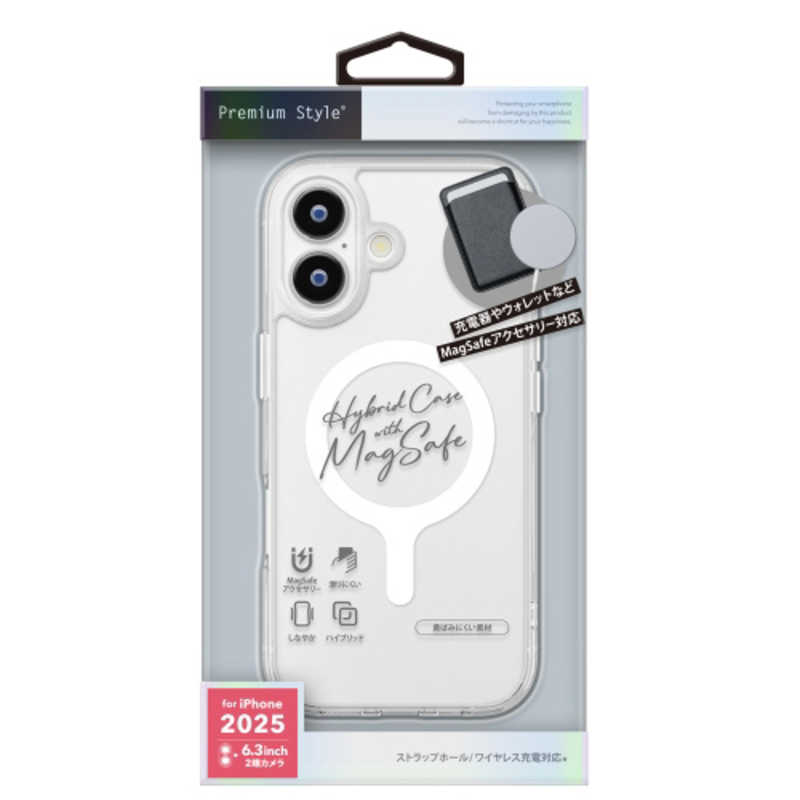 PGA iPhone 17用MagSafe ハイブリットケース PG-25AMH03CL