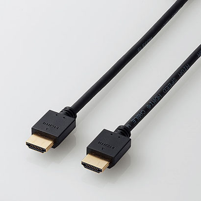 エレコム ELECOM　HDMIケーブル イーサネット対応 2.0m ブラック DH-HD14EA20BK
