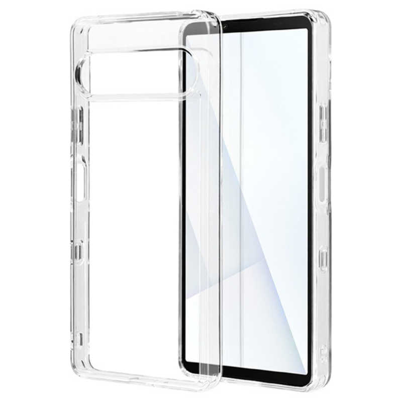 ラスタバナナ Xperia 10 VII用ハイブリッドケース TPU×PC クリア 9234XP107HPCL