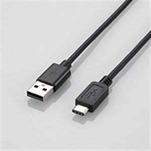 エレコム ELECOM USB2.0ケーブル(A-TypeC) U2CAC10BK