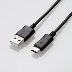 エレコム ELECOM USB2.0ケーブル A-C 2.0m U2CAC20NBK
